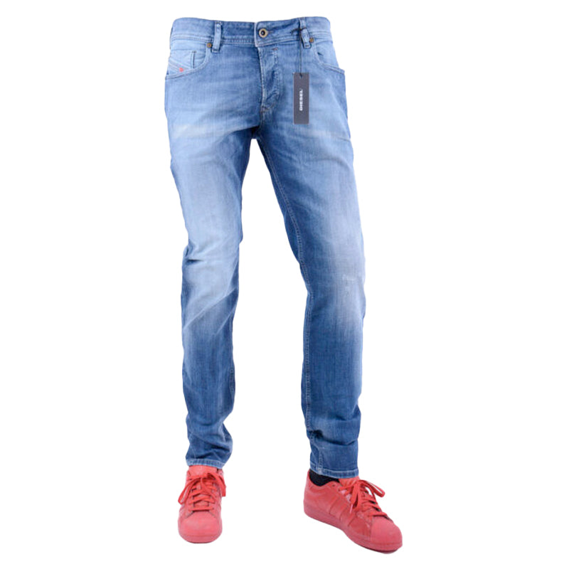 DIESEL SLEENKER 0860A Mens Denim Jeans Stretch Slim Fit Skinny Casual Trousers