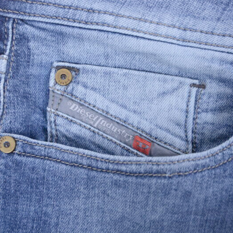 DIESEL SLEENKER 0860A Mens Denim Jeans Stretch Slim Fit Skinny Casual Trousers