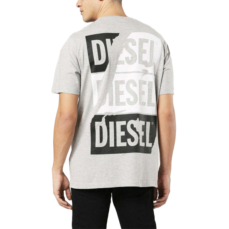 DIESEL T JUST ZC Mens T-Shirt Short Sleeve Crew Neck Casual Summer Cotton Tees