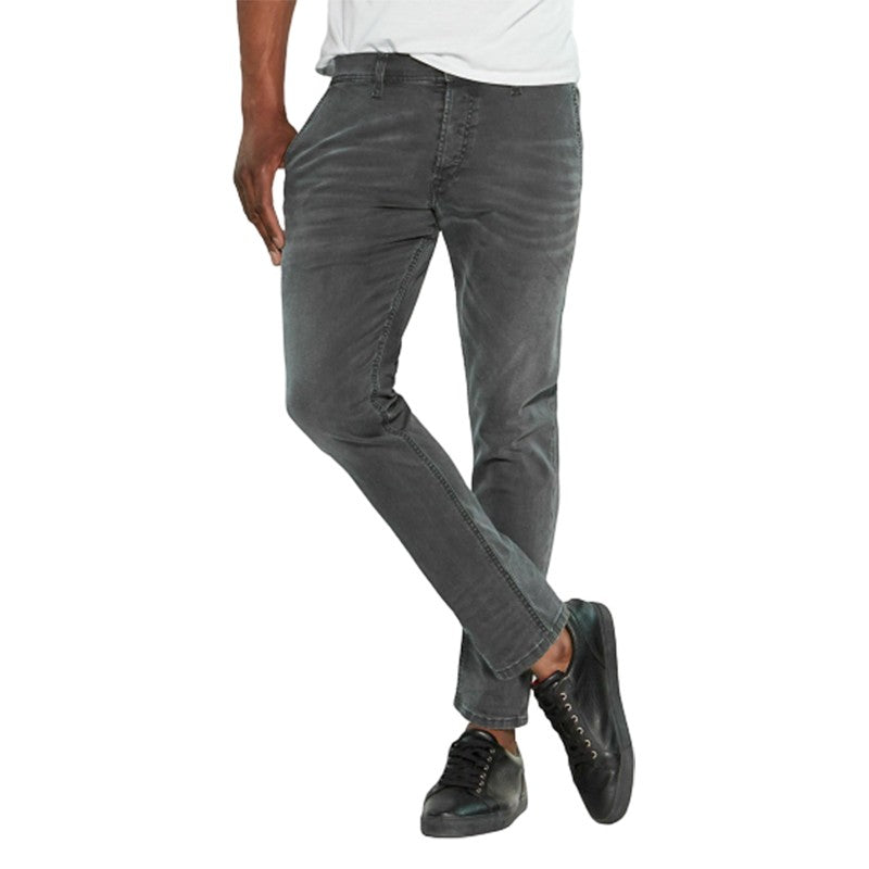 DIESEL KAKEE XP R99P6 Mens Denim Jeans Stretch Cotton Slim Fit Carrot Grey