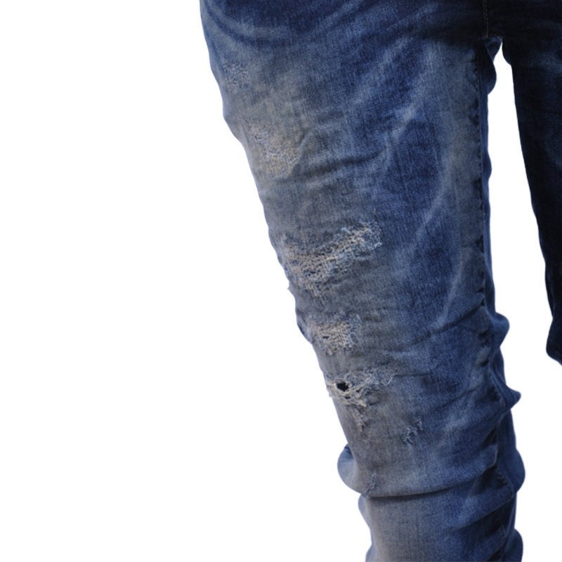 DIESLE GREPEE NE 0607W Womens Denim Sweat Jogg Jeans Distressed Slim Fit Skinny