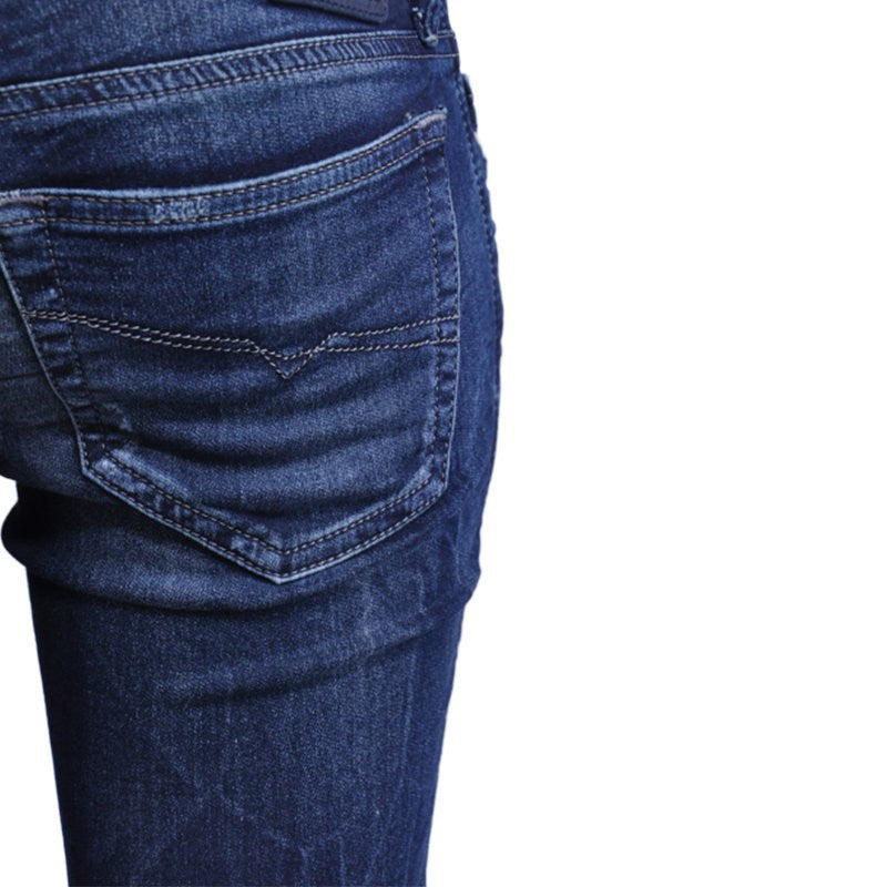 DIESEL GRUPEE NE 0601L Womens Denim Jeans Sweat Jogg Jeans Super Slim Fit Skinny