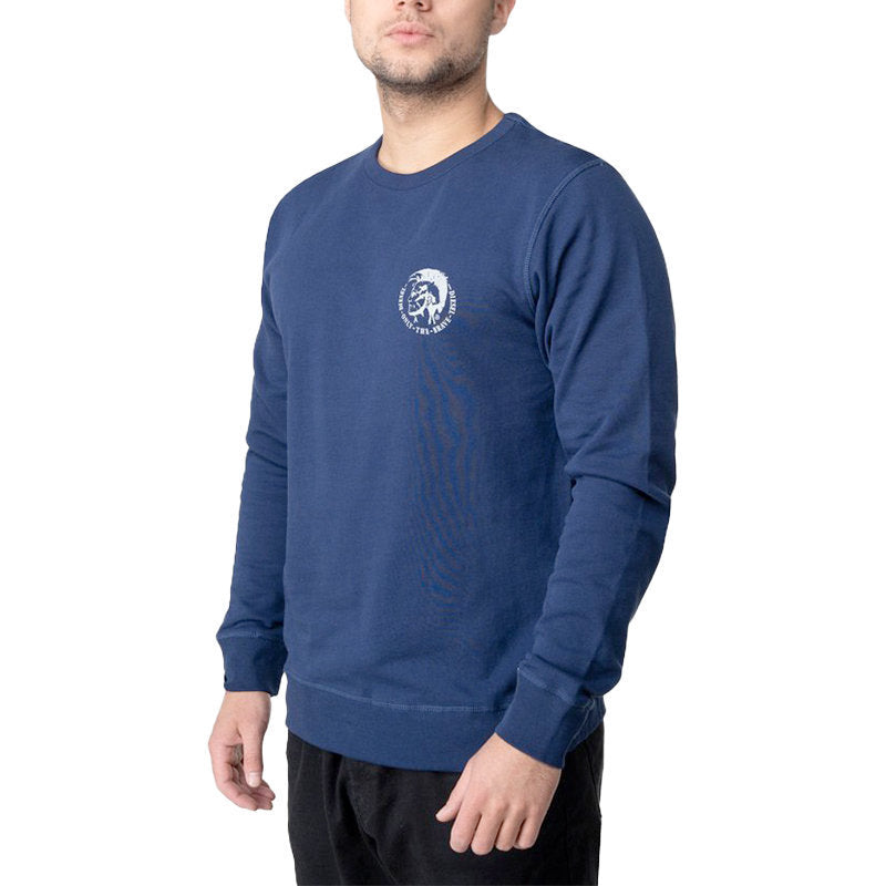 DIESEL UMLT-WILLY Mens Jumper Crew Neck Casual Sweatshirt Pullover Cardigan