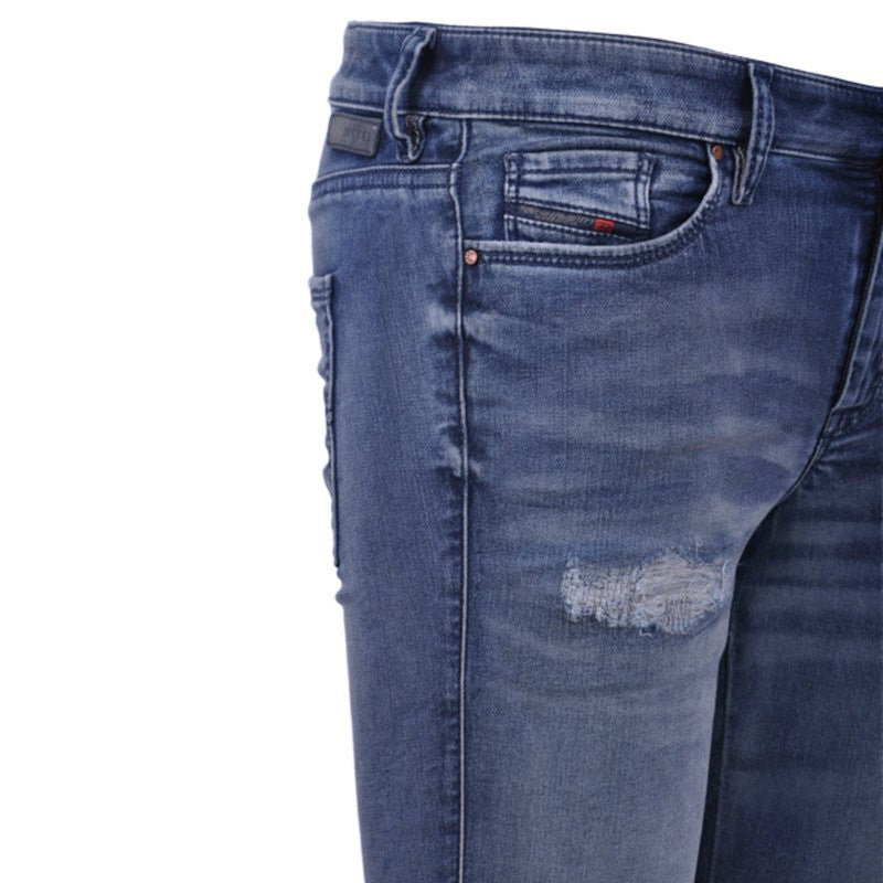 DIESEL DORIS NE 0676V Womens Sweat Jeans Jogg Pants Denim Trouser Made in Italy