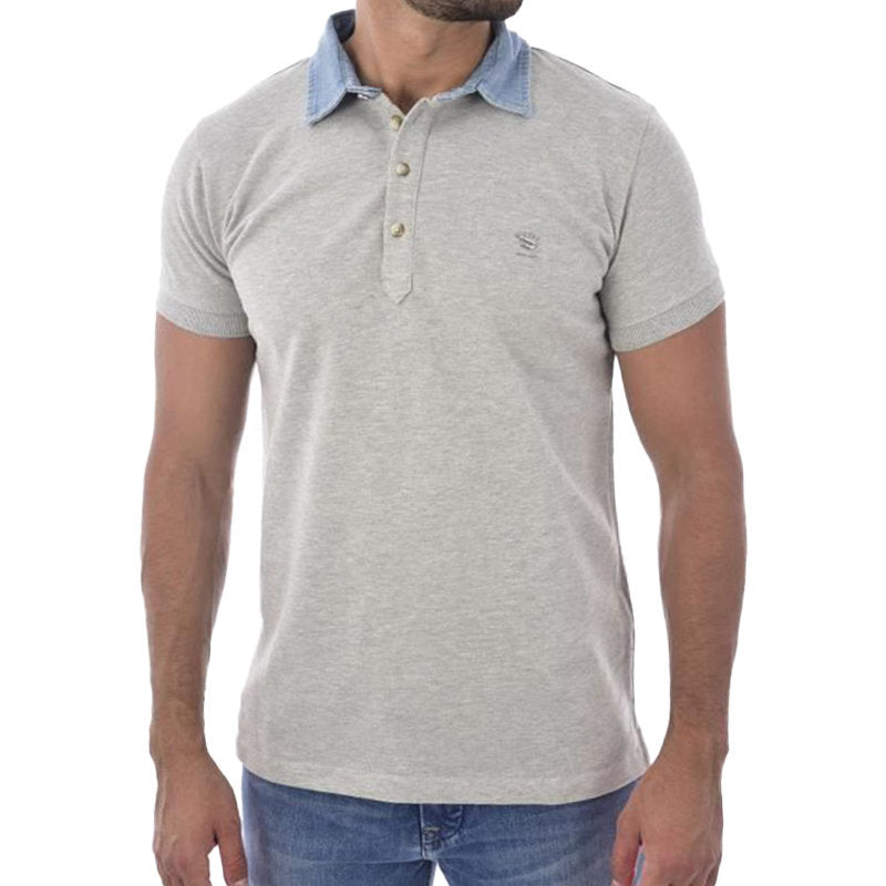 DIESEL T FRI 0SAHV Mens Polo Shirt Classic Golf T-Shirt Casual Tee Cotton