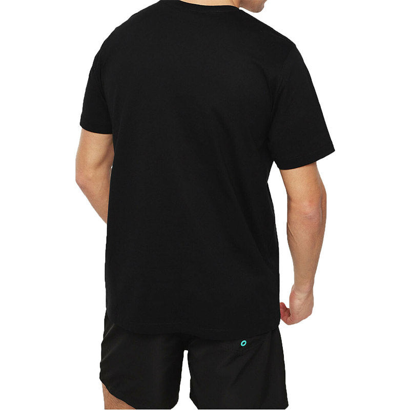 DIESEL BMOWT JUST B Mens T Shirt Crew Neck Short Sleeves Casual Summer Black Tee