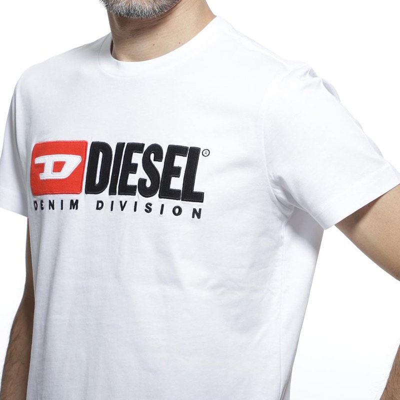 DIESEL T DIEGO DIVISION Mens T Shirt Short Sleeve Tee Casual Cotton Summer Top