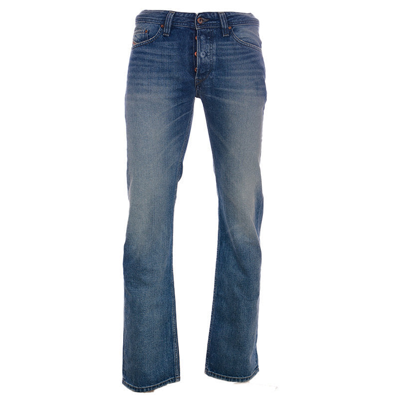 DIESEL LARKEE 0RZ49 Mens Denim Jeans Regular Straight Fit Cotton Casual Pants