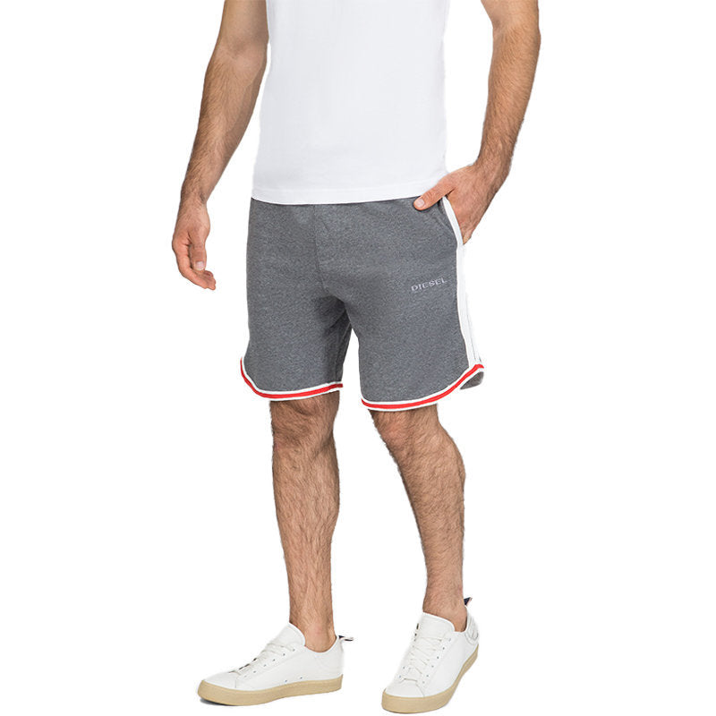 DIESEL UMLB PAN Mens Fleece Shorts Gym Running Jogging Bottoms Bermuda Shorts