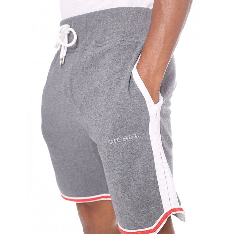 DIESEL UMLB PAN Mens Fleece Shorts Gym Running Jogging Bottoms Bermuda Shorts