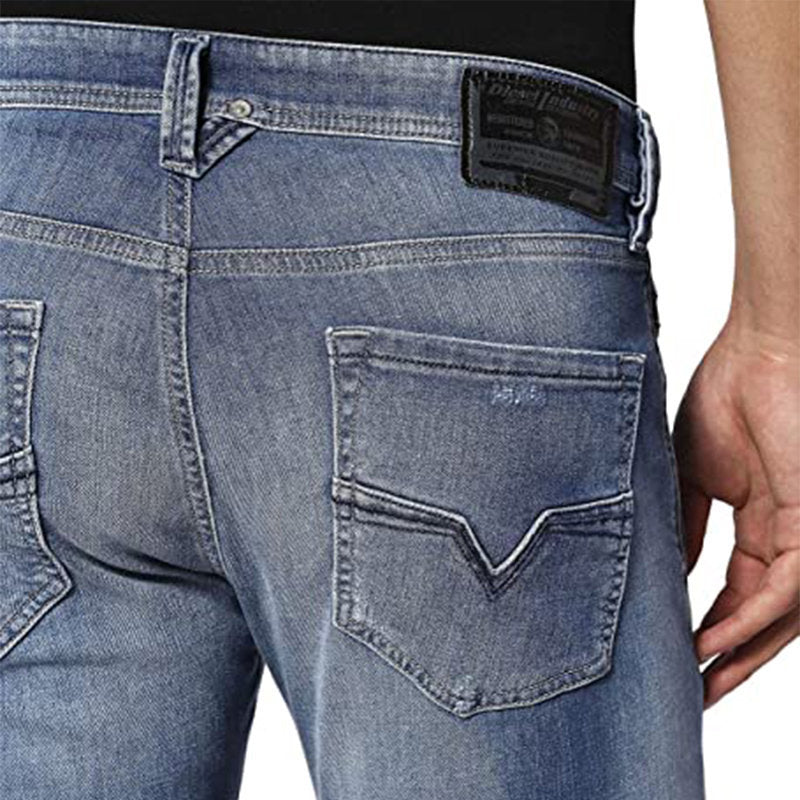 DIESEL LARKEE 084QG Mens Denim Jeans Casual Stretch Regular Straight Trousers