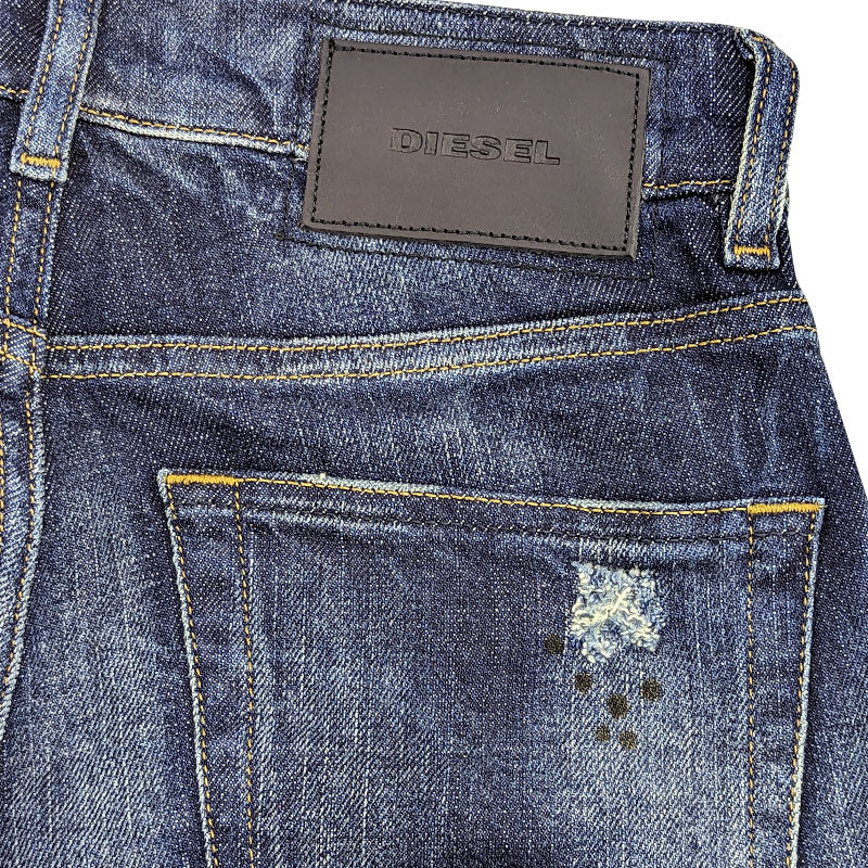 DIESEL ARYEL 089AL Womens Jeans Denim Stretch Regular Straight Waist Fit Pants