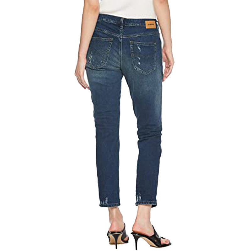 DIESEL BELTHY ANKLE 084YY Womens Jeans Regular Slim Straight Low Waist Fit Pants