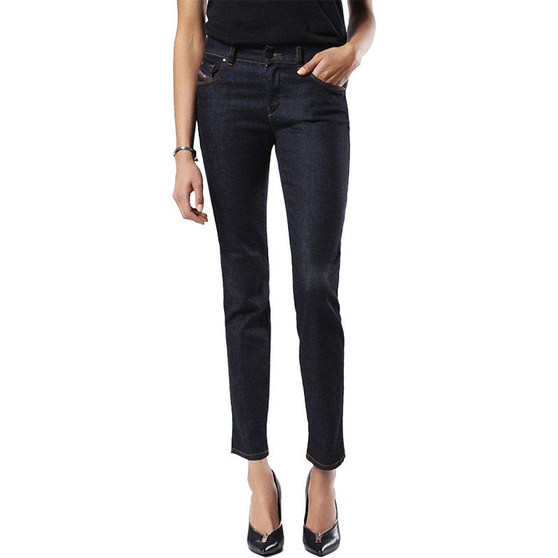 DIESEL SANDY 0665W Womens Jeans Regular Slim Straight Regular Waist Fit Pants