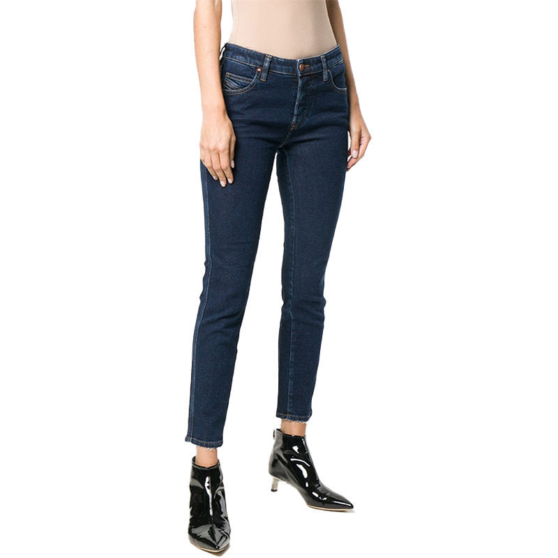 DIESEL BABHILA 084YD Womens Jeans Denim Slim Skinny Regular Waist Fit Pants