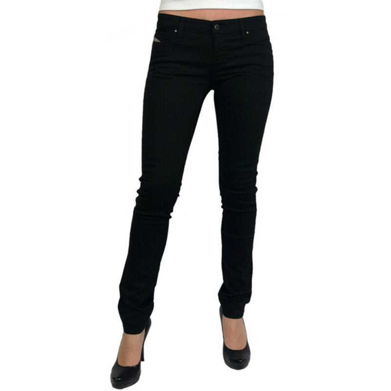 DIESEL SKINZEE R8F14 Womens Jeans Super Slim Skinny Regular Waist Fit ...