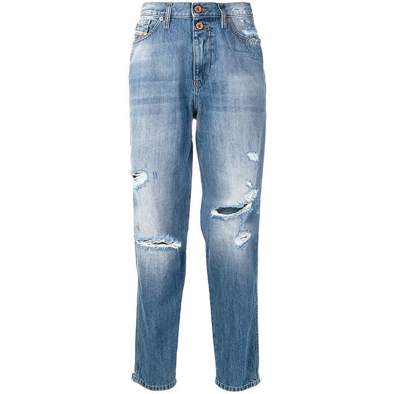 DIESEL ALYS 084ZE Womens Denim Jeans Regular Straight Regular Fit Pants New W26