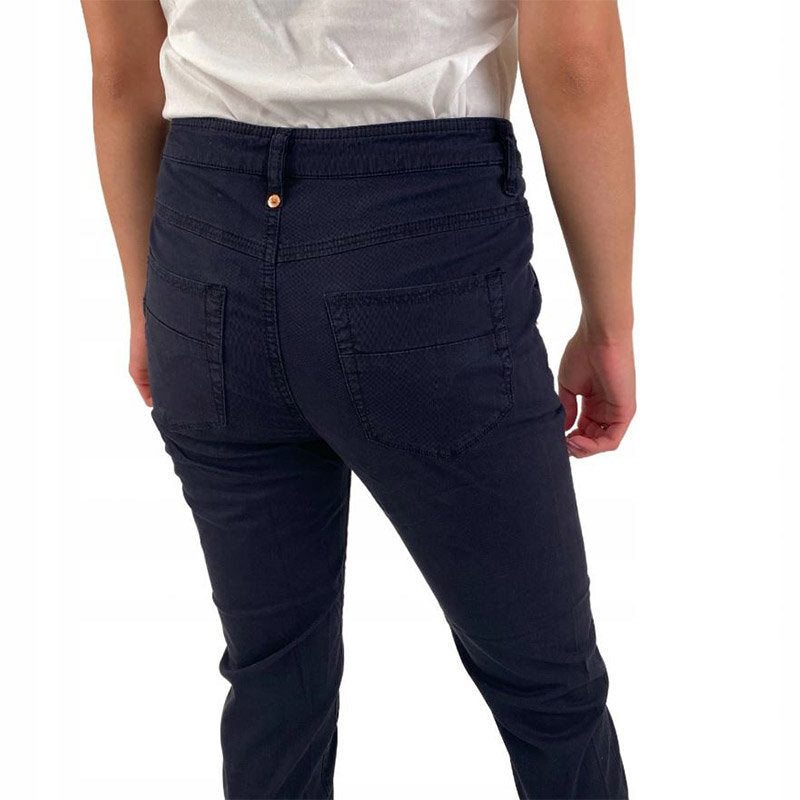 Diesel Fayza-Evo 0PAPL Womens Trousers Relaxed Boyfriend Fit Medium Waist Pants