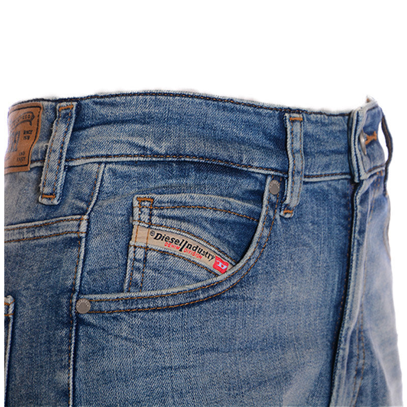 DIESEL D EISELLE RB021 Womens Jeans Short Denim Regular Fit Summer Casual Shorts