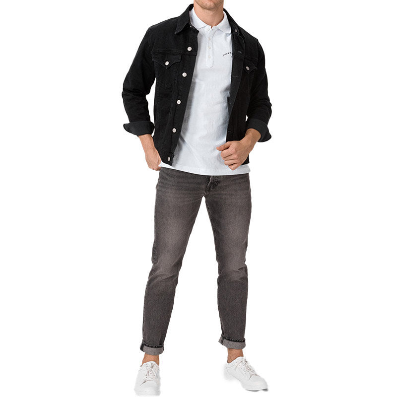 DIESEL T-GOROU Mens T-Shirt Regular Fit Casual Short Sleeves Polo Shirt Jersey