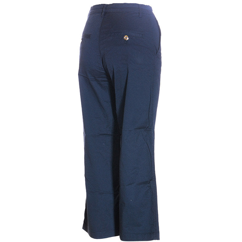 DIESEL R ELOISE Womens Pant Trouser Loose Fit Causal Pants Navy Chinos Office