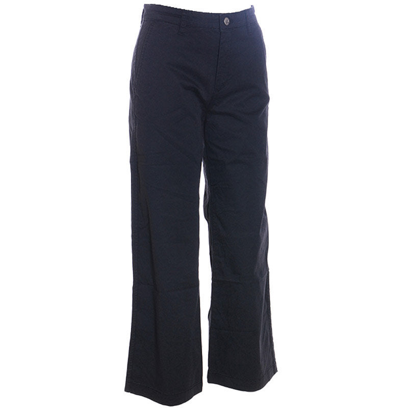 DIESEL R ELOISE Womens Pant Trouser Loose Fit Causal Pants Navy Chinos Office
