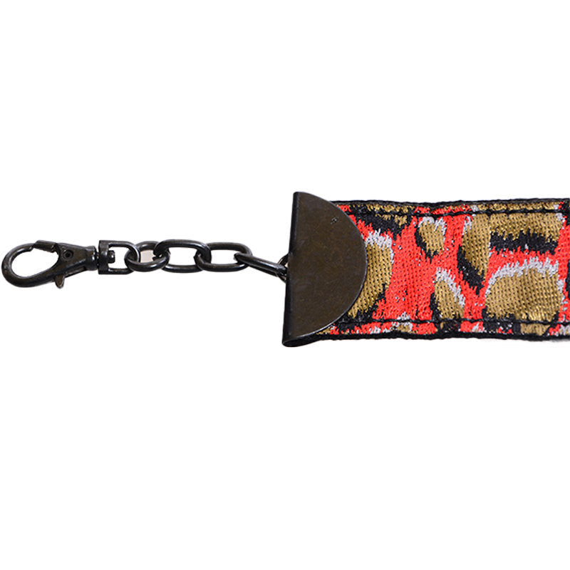 DIESEL ALEPI Womens Bracelet Vintage Hook Snake Print Metal Casual Wristband