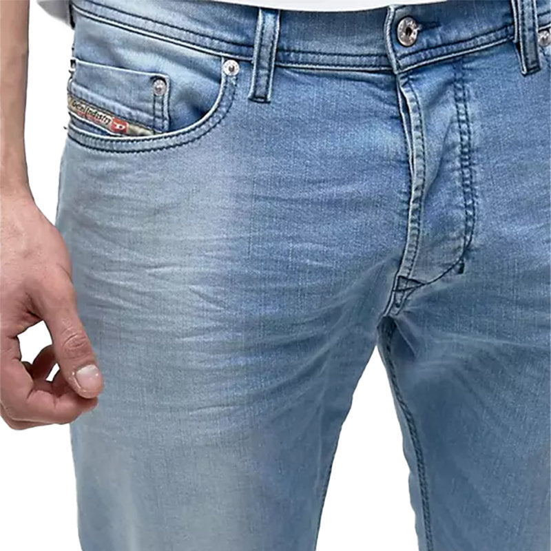 DIESEL TEPPHAR 084CU Mens Denim Jeans Slim Tapered Fit Casual Denim Pants Cotton