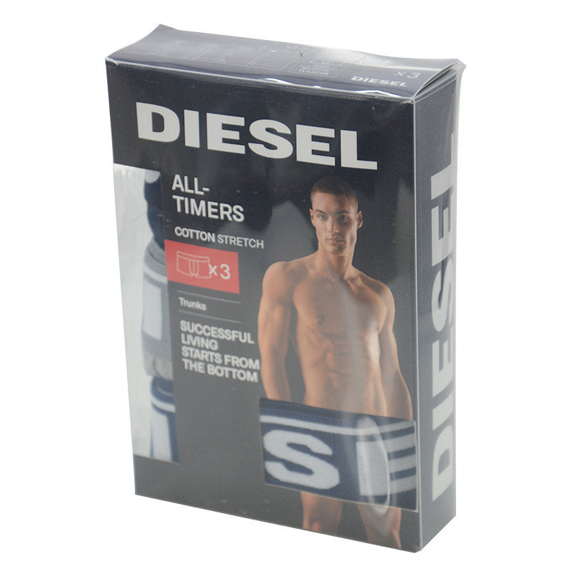 DIESEL Mens Boxer Trunks Shorts 3 Pack Soft Cotton High Quality Underwear GIFT