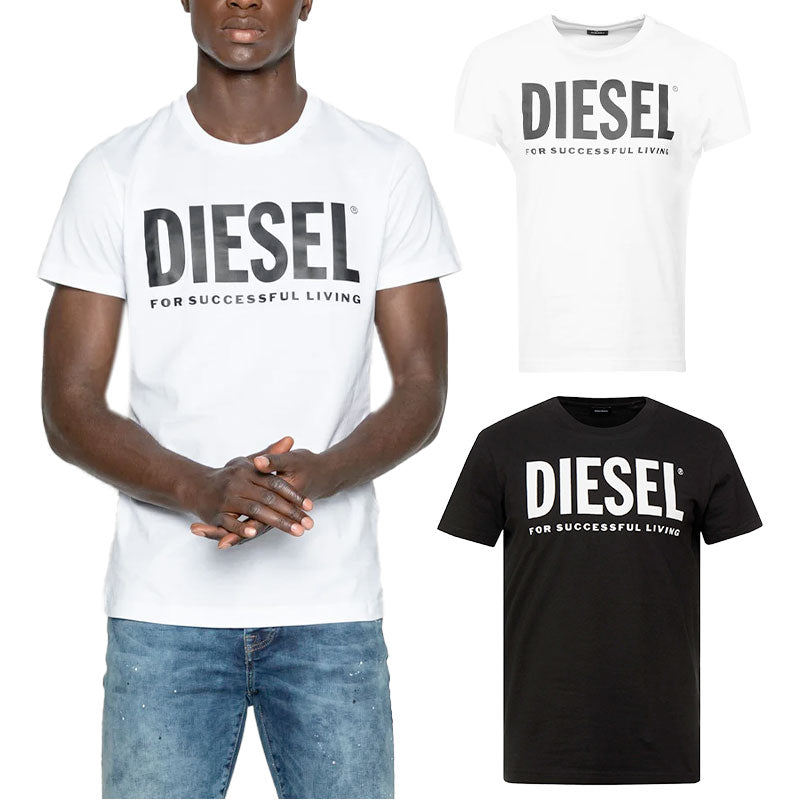 DIESEL T DIEGO LOGO Mens T Shirts Short Sleeved Casual Top Summer Cotton Tee NEW