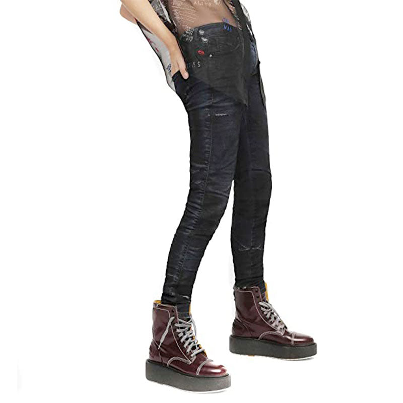 DIESEL GRACEY NE 069CG Womens Denim Jeans Skinny Leg Casual Sweat Jogg Pants NEW