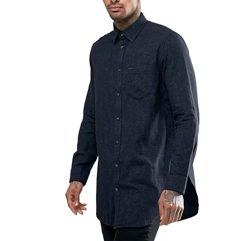 DIESEL S FILTY 0NANE Mens Shirt Long Sleeve Regular Fit Soft Cotton Camicia NEW