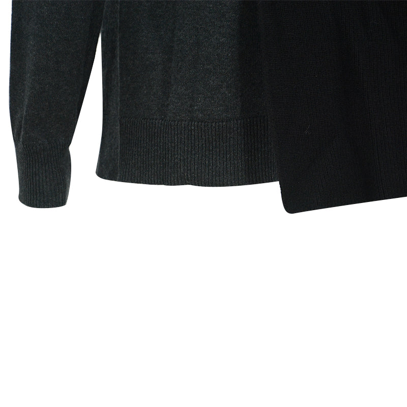 DIESEL M VANVAN Womens Open Cardigan Black Ladies Jumpers Casual Knitted Sweater