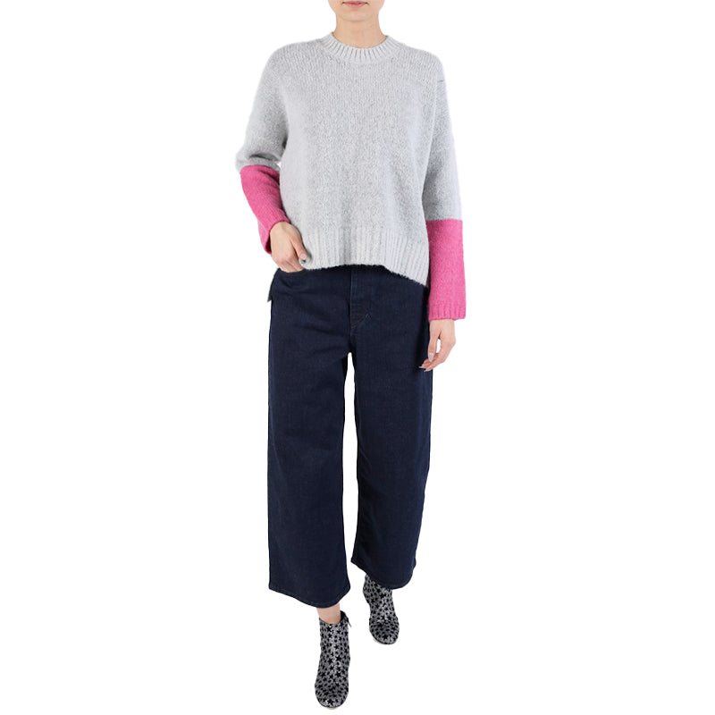DIESEL M DULCESY Womens Pullover Jumper knitwear Ribbed Crew Neck Sweatshirt NEW