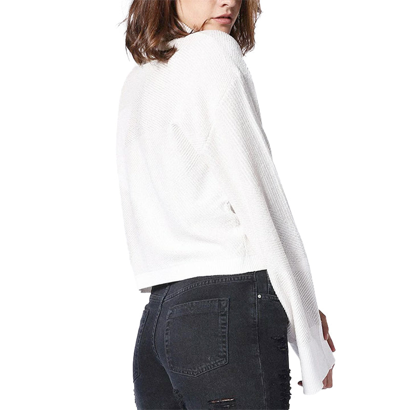 DIESEL M STELLAR Womens High Neck Jumper Pullover Long Sleeve Sweater Casual Top