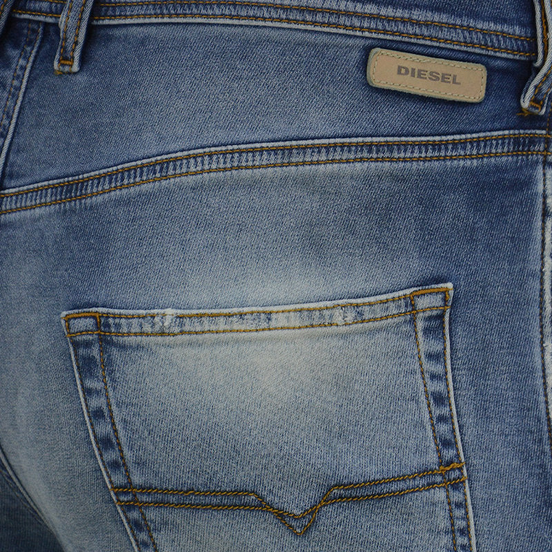 DIESEL PROTOTIPI C030X Mens Denim Jeans W 32 Slim Fit Distressed Stretchy Pants