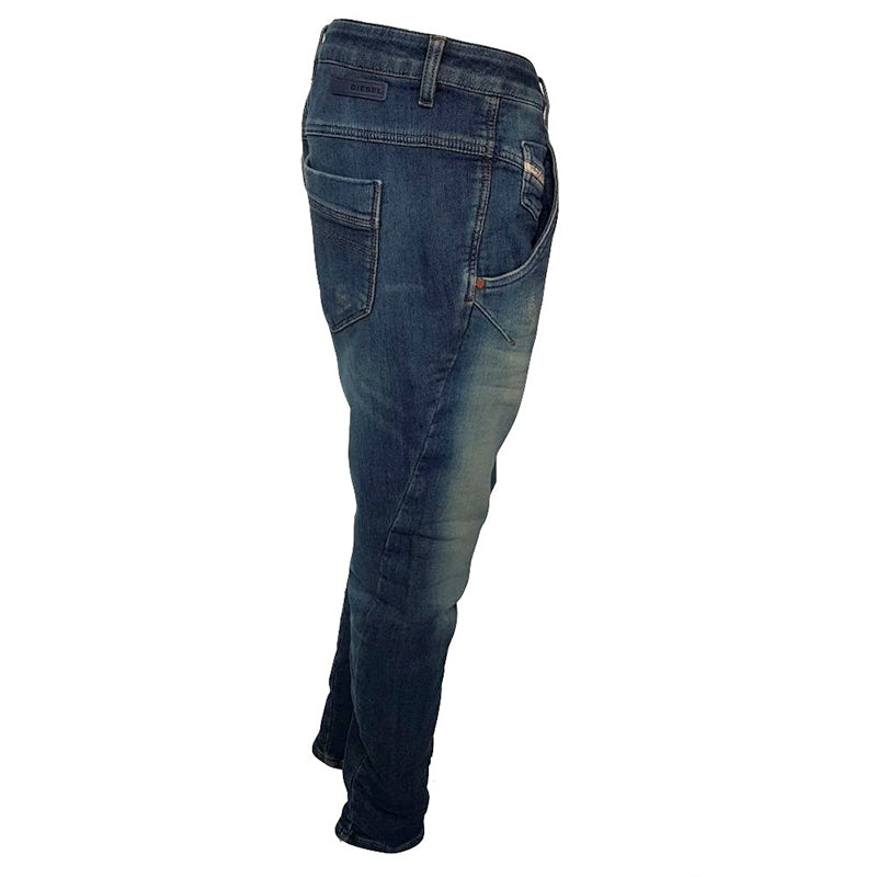 DIESEL FAYZA 0807T Womens Jeans Slim Fit Tapered Casual Trousers Denim Jogg Pant