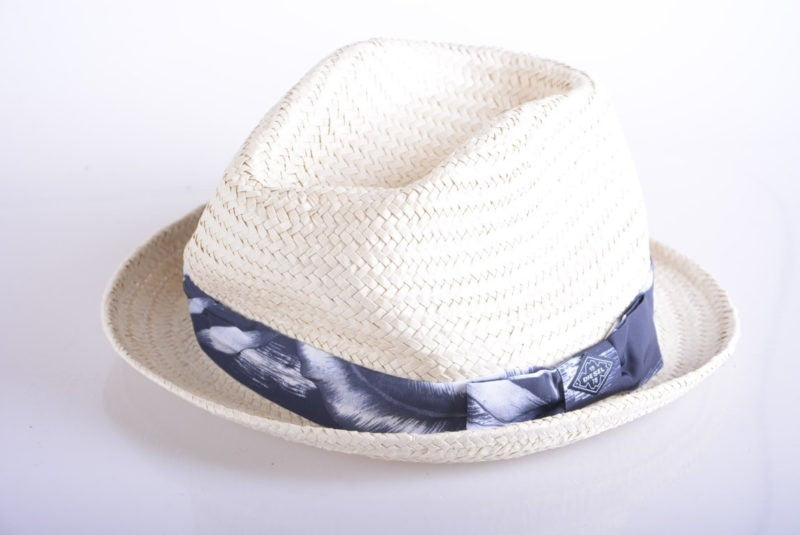 DIESEL CARANX 0AAAC 100 Womens Fadora Hat Casual Homburg Summer Tribly Cap