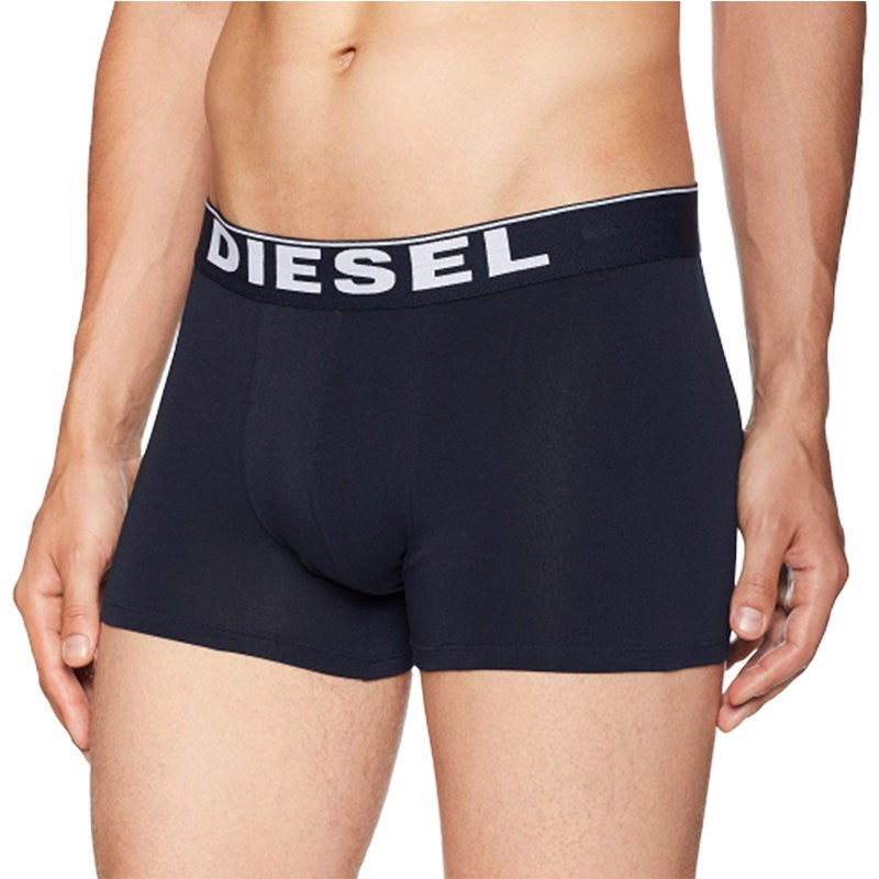 DIESEL UMBX KORY SEASONAL Mens Boxer Trunk Shorts Single Pack Underwear Blue